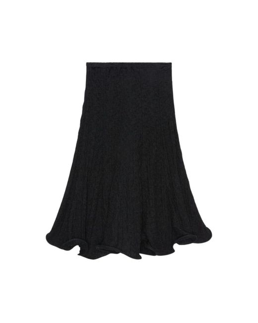 Midi Skirts MSGM de color Black