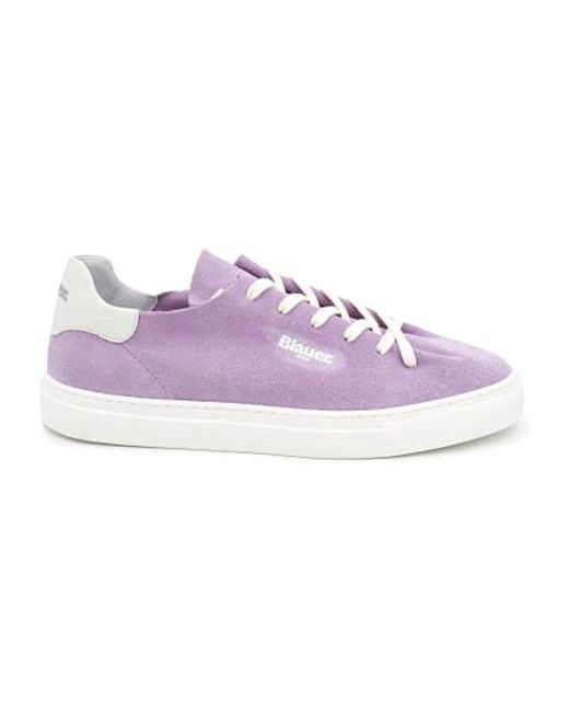 Blauer Purple Sneakers
