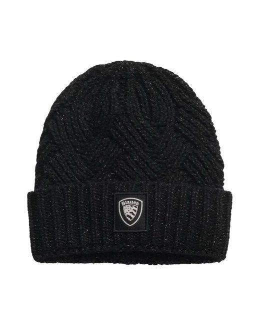 Beanies di Blauer in Black