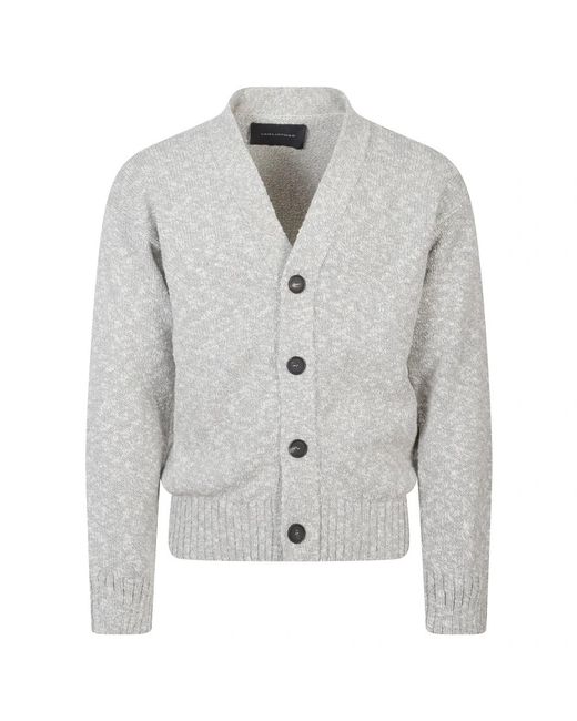Tagliatore Gray Cardigans for men