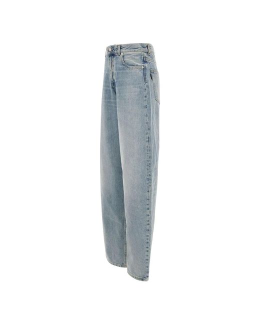 Haikure Blue Loose Fit Jeans