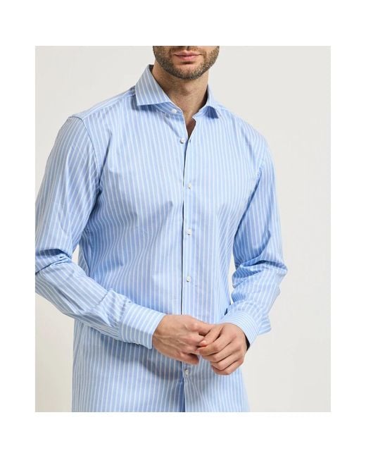 Boss Blue Casual Shirts for men