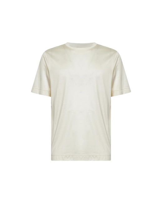 D4.0 White T-Shirts for men