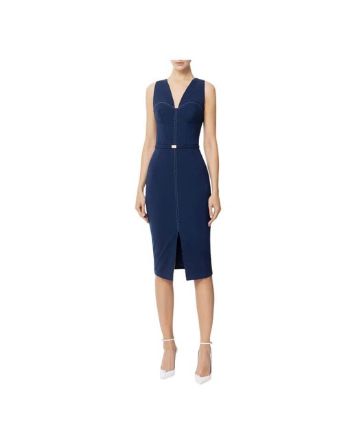 Midi Dresses di Elisabetta Franchi in Blue