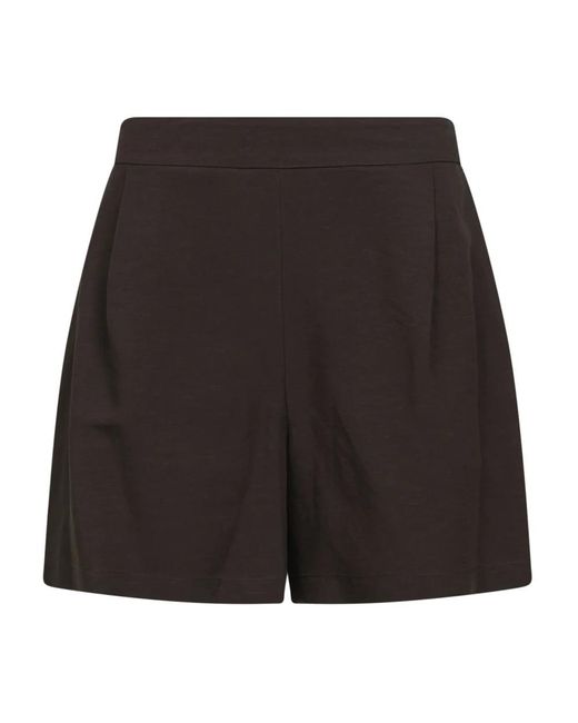Blanca Vita Black Casual Shorts