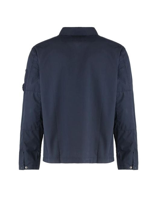 C P Company Blue Casual Shirts for men