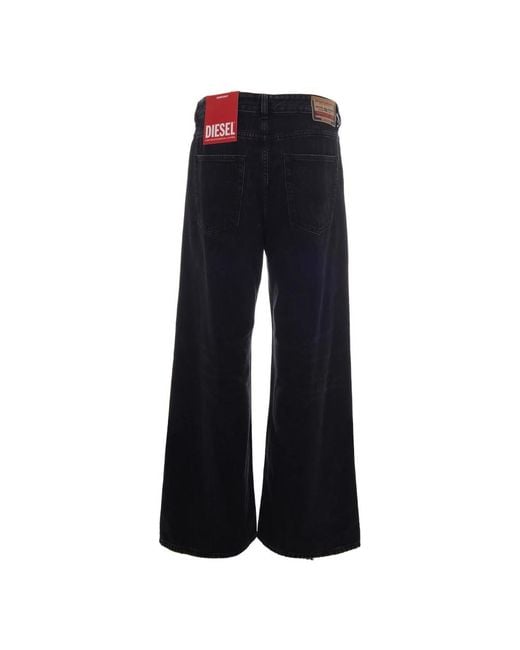DIESEL Blue Wide Jeans