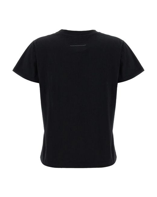 MM6 by Maison Margiela Black T-Shirts