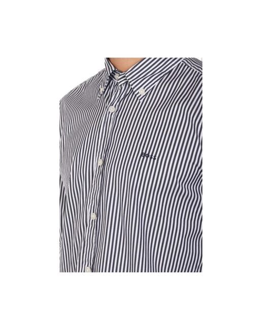 Boss Gray Formal Shirts for men