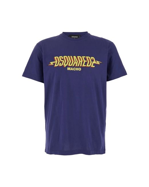 T-Shirts di DSquared² in Blue da Uomo