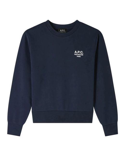 A.P.C. Sweatshirts in het Blue