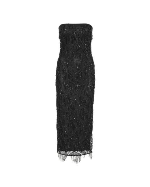 ROTATE BIRGER CHRISTENSEN Black Party Dresses