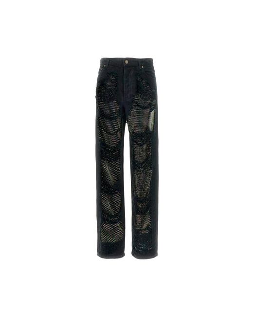 DARKPARK Black Straight Fit Jeans