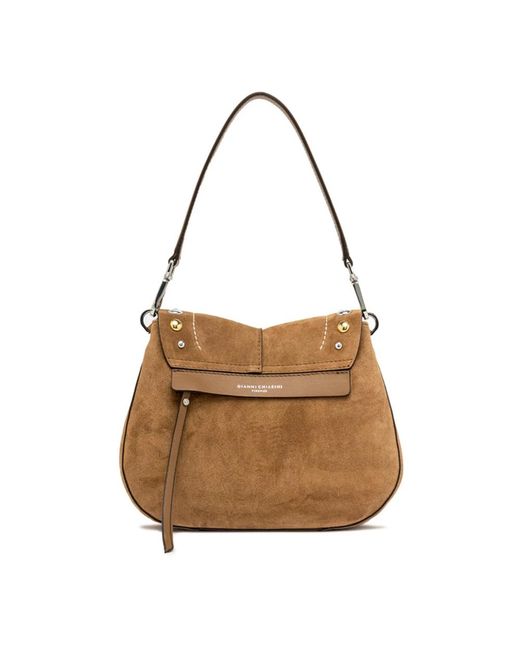 Gianni Chiarini Brown Shoulder Bags