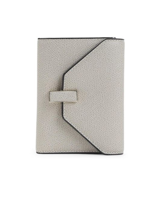 Valextra Gray Iside Wallet