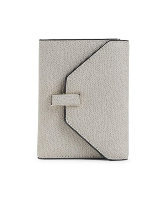 Valextra Gray Wallets & Cardholders