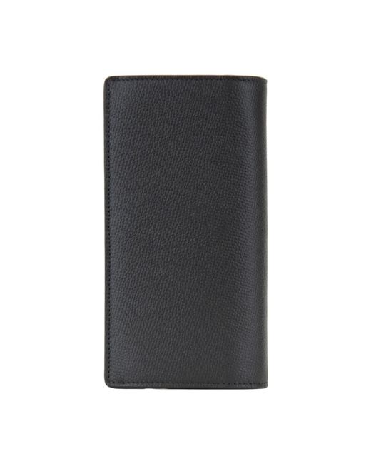Burberry Accessoires ,Zwart ,Leer Leren Paspoorthouder Met Kaartsleuven in het Black voor heren