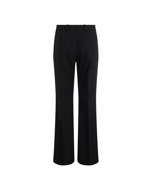 Burberry Black Wide Trousers