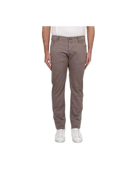 Jacob Cohen Chino Hose in Gray für Herren