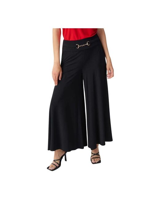 Joseph Ribkoff Black Wide Trousers