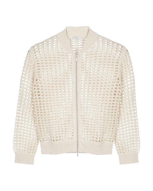 Peserico White Cardigans