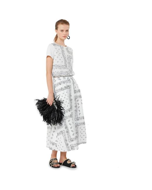 Weekend by Maxmara Gray Maxi Skirts