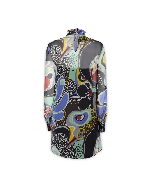 Moschino Blue Short Dresses