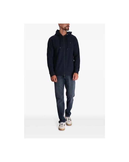 HUGO Zip-Throughs in het Blue voor heren