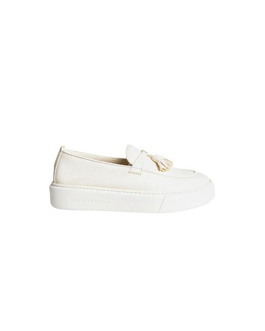 Henderson White Loafers