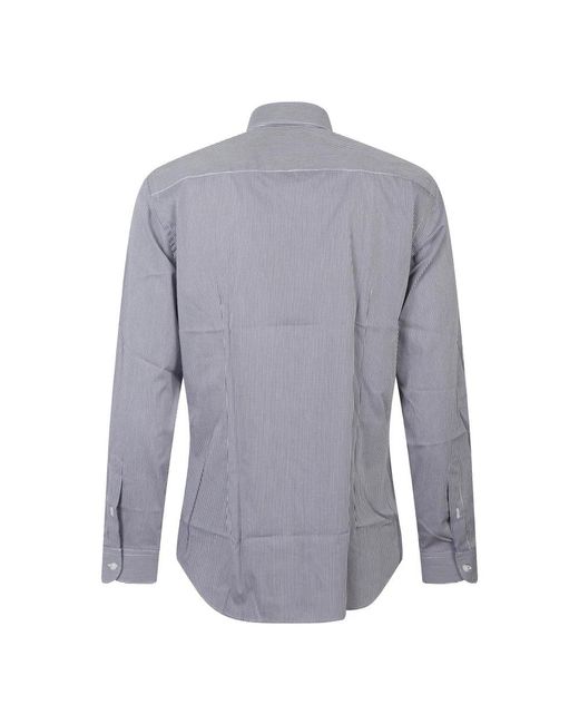 Fay Blue Casual Shirts for men