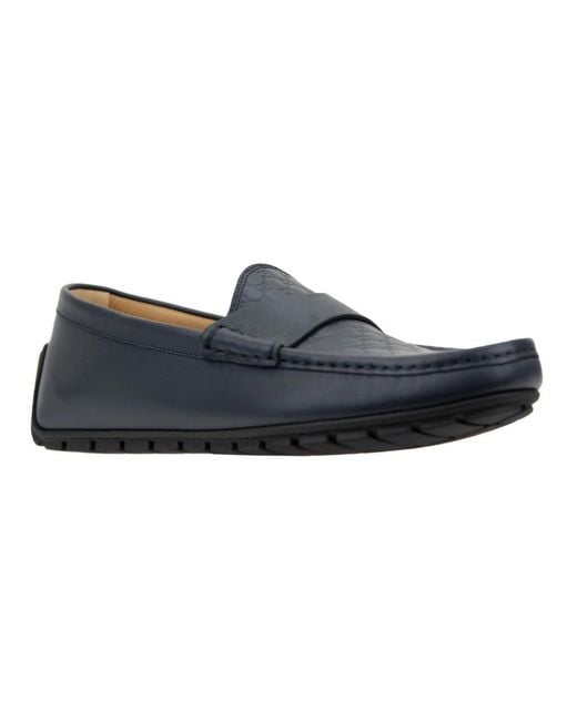 Gucci Blue Loafers for men
