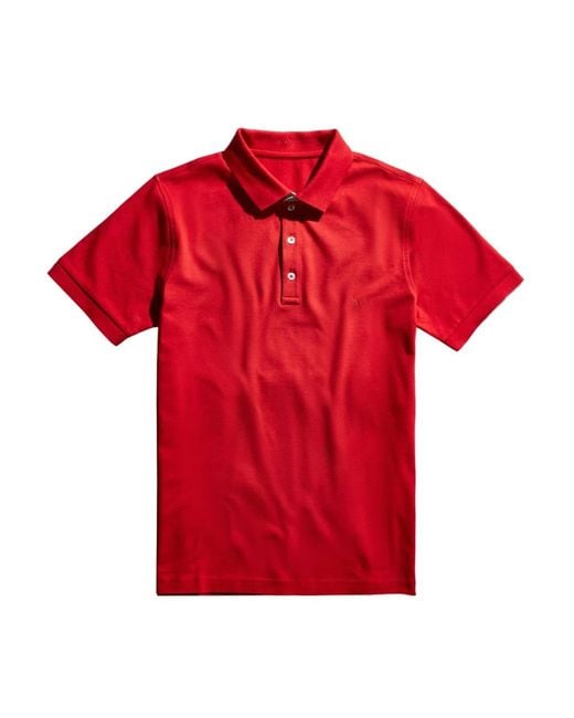 Fay Red Polo Shirts for men