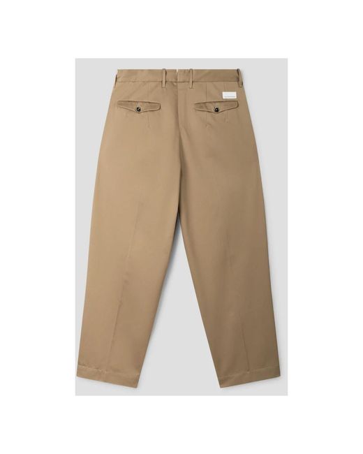 Nine:inthe:morning Natural Straight Trousers for men