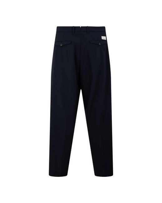 Nine:inthe:morning Blue Cropped Trousers for men
