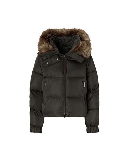 Winter Jackets Pinko en coloris Black