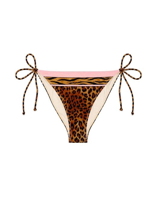 Mc2 Saint Barth Brown Bikinis