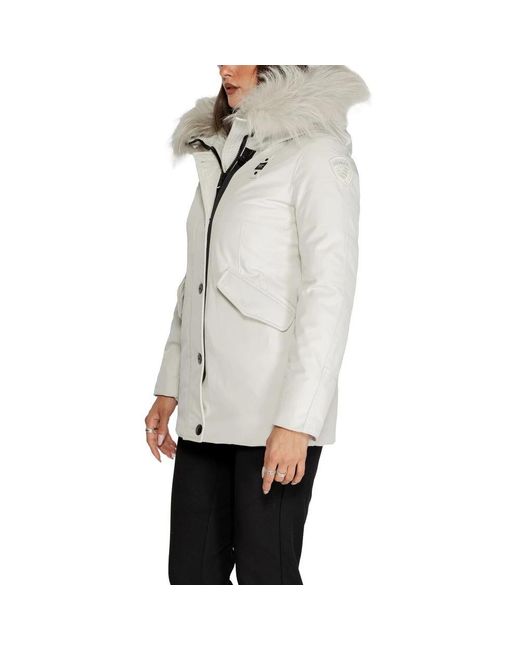 Blauer White Winter Jackets
