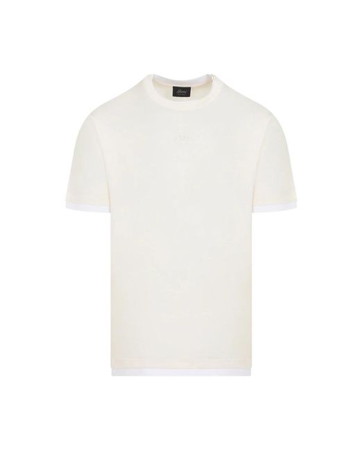 Brioni White T-Shirts for men