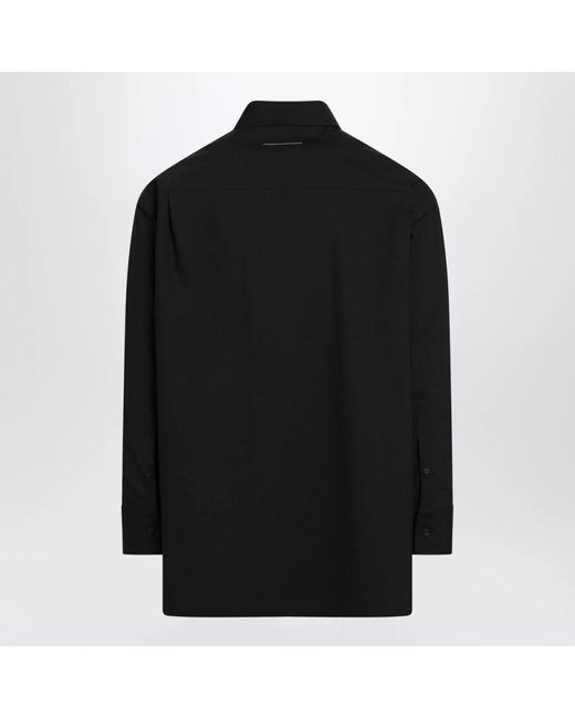 MM6 by Maison Margiela Black Casual Shirts for men