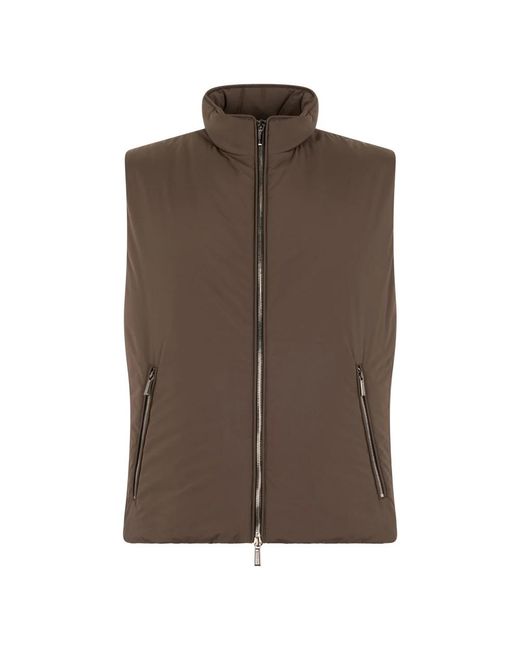 Moorer Jassen ,Bruin ,Polyester Uros Vest in het Brown voor heren