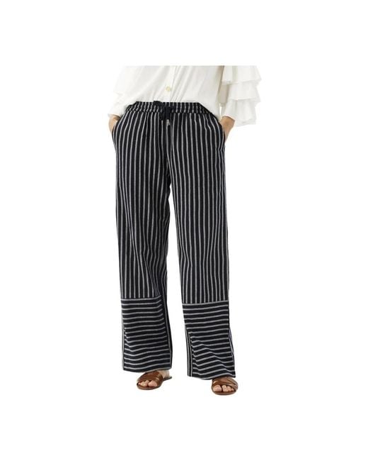 iN FRONT Gray Wide Trousers