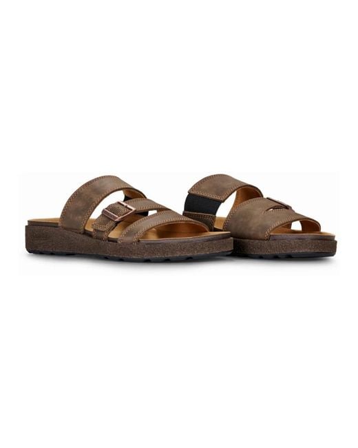 Blundstone Brown Sliders for men