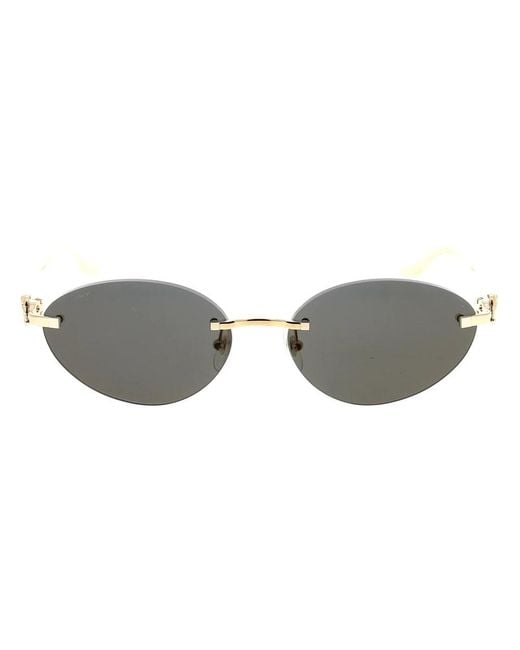 Cartier Gray Sunglasses
