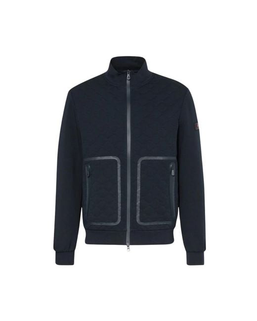 Peuterey Blue Zip-Throughs for men