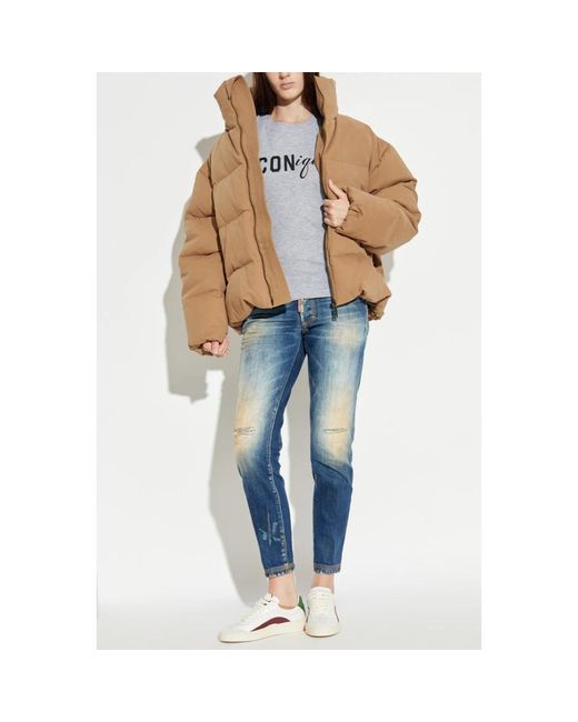 DSquared² Natural Steppjacke