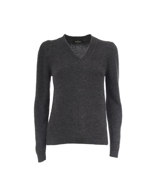 Gran Sasso Black Wollpullover mit rundhalsausschnitt