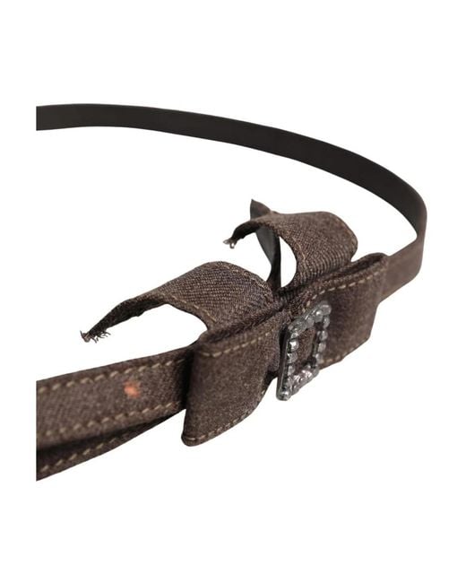 Ermanno Scervino Brown Belts