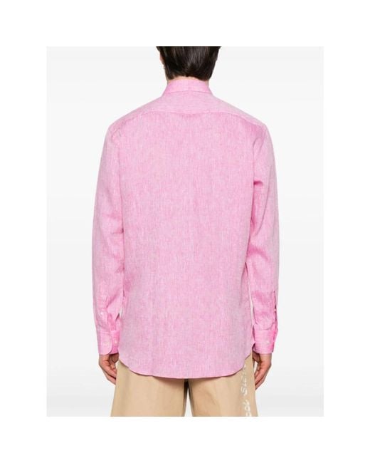Etro Pink Casual Shirts for men