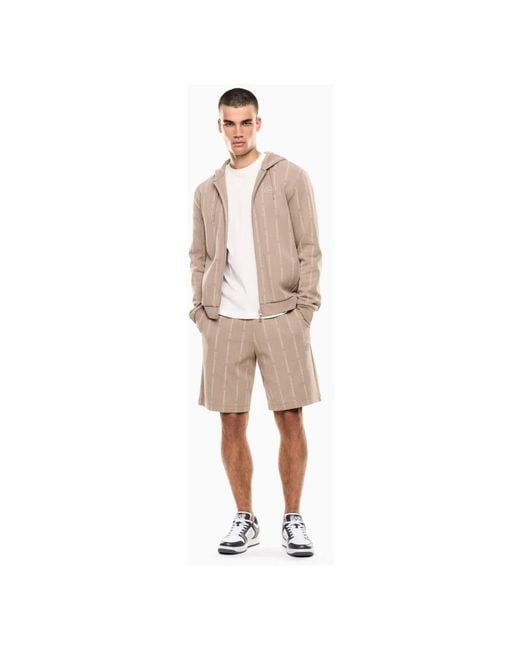 Zip-Throughs EA7 de hombre de color Natural