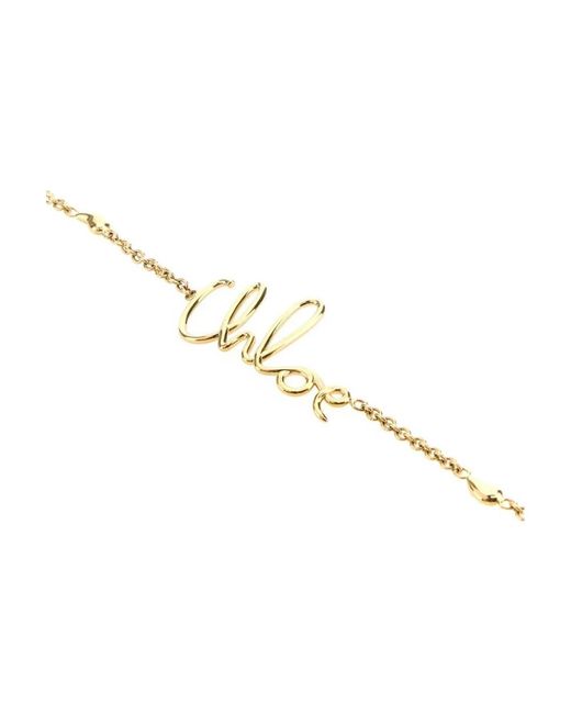 Necklaces Chloé de color Metallic
